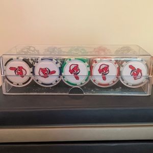 Cleveland Indians Las Vegas chief wahoo poker chips